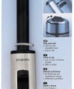 Top 10 ⌛ Brabantia Gasaansteker - Met Vlam - Matt Steel ???? -Bourgogne Shop 248x840