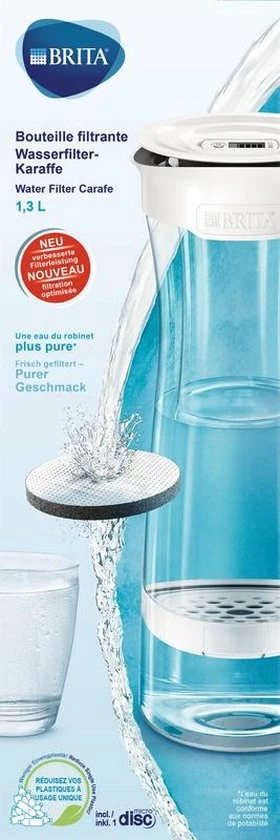 Flash-uitverkoop ???? BRITA - Fill&Serve Waterfilterkaraf - 1,3L - Wit Grafiet - Inclusief 1 MicroDisc Waterfilter ???? 19 Flash-uitverkoop ???? BRITA - Fill&Serve Waterfilterkaraf - 1,3L - Wit Grafiet - Inclusief 1 MicroDisc Waterfilter ???? - Afbeelding 19