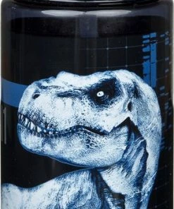 Nieuw ???? Jurassic World Drinkfles Dinosaurus - T-rex - Blauw ✔️