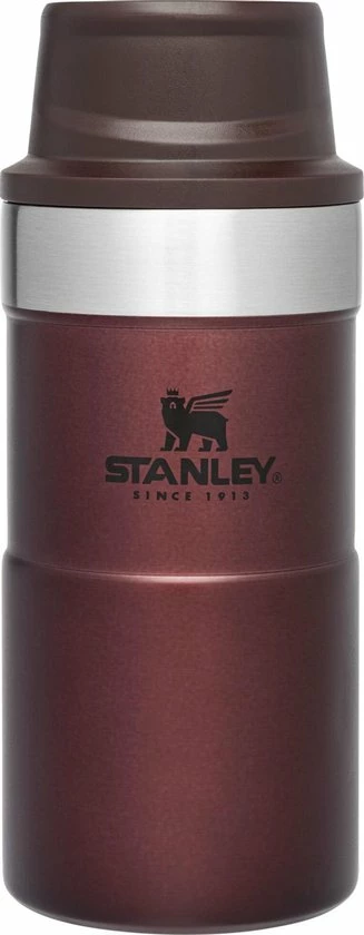 Promo ???? Stanley PMI Stanley The Trigger-Action Travel Mug 0,25L - Thermosfles - Wine ???? 1 Promo ???? Stanley PMI Stanley The Trigger-Action Travel Mug 0,25L - Thermosfles - Wine ????