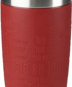 Hete verkoop ???? Tefal Travel Mug Thermobeker - 360 Ml - RVS/Rood ❤️