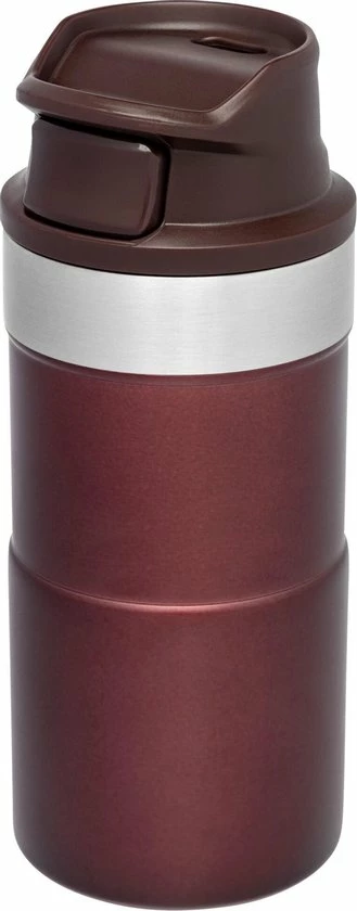 Promo ???? Stanley PMI Stanley The Trigger-Action Travel Mug 0,25L - Thermosfles - Wine ???? 8 Promo ???? Stanley PMI Stanley The Trigger-Action Travel Mug 0,25L - Thermosfles - Wine ???? - Afbeelding 8