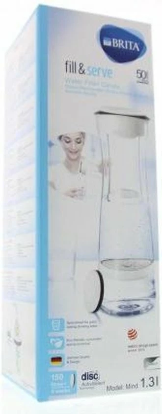 Flash-uitverkoop ???? BRITA - Fill&Serve Waterfilterkaraf - 1,3L - Wit Grafiet - Inclusief 1 MicroDisc Waterfilter ???? 17 Flash-uitverkoop ???? BRITA - Fill&Serve Waterfilterkaraf - 1,3L - Wit Grafiet - Inclusief 1 MicroDisc Waterfilter ???? - Afbeelding 17