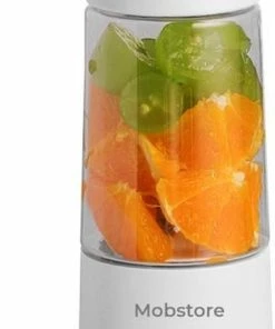 Goedkoopste ???? Merkloos Draagbare Mini Blender - USB Oplaadbaar - Draadloos - Wit - 350ml ???? -Bourgogne Shop 360x840