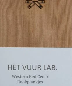 Beste Verkoop ???? Rookplankje Western Red Cedar Van Het Vuur LAB. 3 Stuks ????