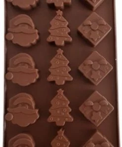 Beste recensies van ???? Merkloos Kerst Vorm Kerstman - Pakje - Kerstboom - Chocolade - Fondant - Mousse - IJs ????