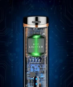 Gloednieuw ???? PLASMA - Plasma Aansteker - Oplaadbare Plasma USB Aansteker - Elektrische Aansteker - Double Laser Arc Lighter - Zwart ✨ -Bourgogne Shop 441x840