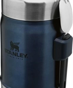 Aanbiedingen ???? Stanley PMI Stanley The Legendary Food Jar + Spork 0,4L - Thermosfles - Nightfall ????
