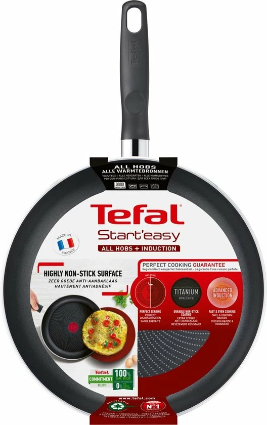 Beste deal ???? Tefal Start'easy Koekenpan 28 Cm - PFOA Vrij - Geschikt Voor Alle Warmtebronnen ???? 7 Beste deal ???? Tefal Start'easy Koekenpan 28 Cm - PFOA Vrij - Geschikt Voor Alle Warmtebronnen ???? - Afbeelding 7
