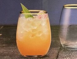 Korting ???? Paşabahçe Pasabahce- Amber Frisdrank Glazen Met Gouden Rand (6 Stuks) ???? -Bourgogne Shop 550x191