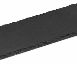 Promo ❤️ Relaxdays Serveerplank Leisteen 6 Stuks - Borrelplank - Kaasplank - Sushi - 30 X 10 Cm ???? -Bourgogne Shop 550x206