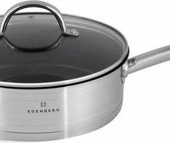 Kopen ???? EDENBERG Edënbërg Classic Line - Luxe Pannenset - RVS - 12 Delig - Sandwichbodem! ❤️ -Bourgogne Shop 550x209