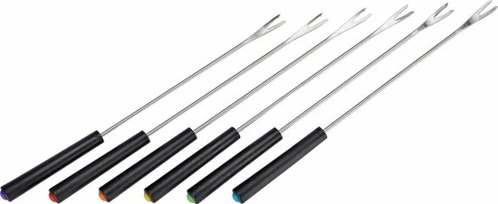 Beste Pirce ???? Merkloos 6x Fondue Vorken/barbecue Spiezen - 24 Cm - Barbecue Benodigdheden/keukenaccessoires - Spiezen/pennen Voor Vlees ❤️ 1 Beste Pirce ???? Merkloos 6x Fondue Vorken/barbecue Spiezen - 24 Cm - Barbecue Benodigdheden/keukenaccessoires - Spiezen/pennen Voor Vlees ❤️
