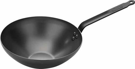 Beste deal ???? DeBuyer Mineral B Black Wok - 28cm - Staal ???? 1 Beste deal ???? DeBuyer Mineral B Black Wok - 28cm - Staal ????