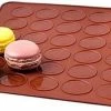 Beste Verkoop ???? Saaf Macarons Bakmat - Macaron Bakvorm - 30 Stuks Per Mat - 29*25cm - Siliconen ⭐