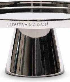Kopen ✔️ Riviera Maison Taartplateau Met Voet - Covent Garden Cake Stand - Zilver ????