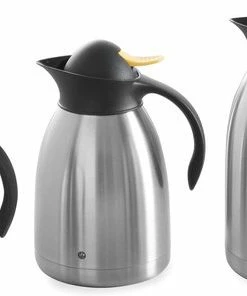 Kopen ???? Hendi Thermoskan 2 Liter - Isoleerkan Met Drukknop - Geel - Ø14,5x(H)26cm ???? -Bourgogne Shop 550x296