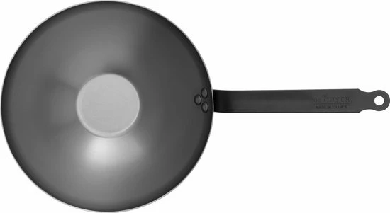 Beste deal ???? DeBuyer Mineral B Black Wok - 28cm - Staal ???? 3 Beste deal ???? DeBuyer Mineral B Black Wok - 28cm - Staal ???? - Afbeelding 3