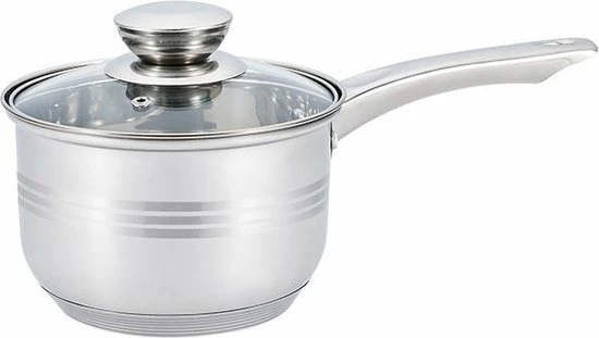 Beste Verkoop ⭐ Swiss Pro+ - Luxe Pannenset - Kookgerei - 12 Delig - RVS - INOX - Met Glazen Deksels ???? 3 Beste Verkoop ⭐ Swiss Pro+ - Luxe Pannenset - Kookgerei - 12 Delig - RVS - INOX - Met Glazen Deksels ???? - Afbeelding 3