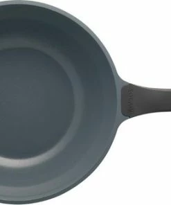 Gloednieuw ✨ Sola Wokpan Ceramica - Ø 30 Cm - Zwart - Aluminium - Antiaanbaklaag ???? -Bourgogne Shop 550x331