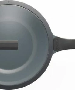 Gloednieuw ✨ Sola Wokpan Ceramica - Ø 30 Cm - Zwart - Aluminium - Antiaanbaklaag ???? -Bourgogne Shop 550x332 1