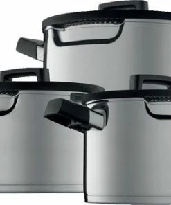 Nieuw ???? BergHOFF GEM Downdraft Pannenset - 6 Delige Set - 3 Pannen ???? -Bourgogne Shop 550x333 1