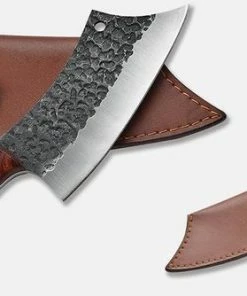 Beste deal ???? STORX Slagersmes - Handmade - Hak Mes - BBQ - Mes - Mannen - Koken - BBQ Master - Carbon Staal - Stoer - Hak Bijltje - Handgemaakt - Koksmes - CADEAU TIP! ????