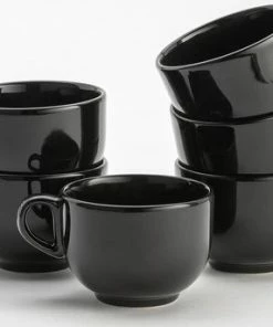 Top 10 ???? Lite-Body Soepkom Met Oor - Mystique Zwart - Set Van 6 Stuks ????