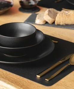 Flash-uitverkoop ???? Studio Tavola Kommen Black Tie ø 14 Cm - 6 Stuks ❤️ -Bourgogne Shop 550x366 105