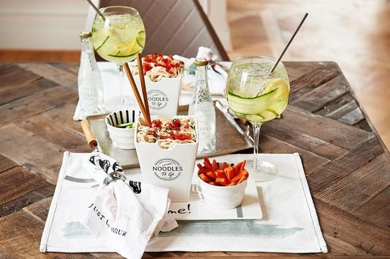 Uitgang ???? Riviera Maison Kom 12 Cm - Fresh Asian Food Noodles To Go Bowl - Wit - Porselein- 1 Stuks ???? 7 Uitgang ???? Riviera Maison Kom 12 Cm - Fresh Asian Food Noodles To Go Bowl - Wit - Porselein- 1 Stuks ???? - Afbeelding 7