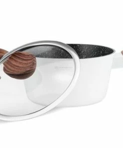 Beste Verkoop ⌛ EDENBERG Edënbërg White Line -15-delige Luxe Pannenset Van Gesmeed Aluminium ???? -Bourgogne Shop 550x366 38