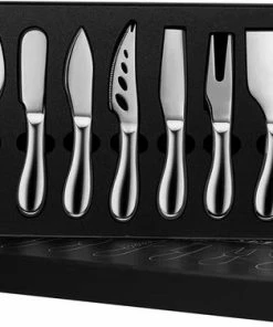 Top 10 ✨ House Of Husk® Zilver Kaasmessen Set - Kaasmesjes Roestvrijstaal - 7 Delig Inclusief Geschenkverpakking ????