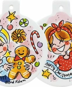 Groothandel ???? Blond Amsterdam, Specials, Kerst:Kersthanger Meisje Rond ????