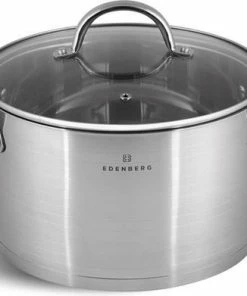 Kopen ???? EDENBERG Edënbërg Classic Line - Luxe Pannenset - RVS - 12 Delig - Sandwichbodem! ❤️ -Bourgogne Shop 550x391 2