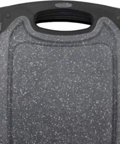 Korting ???? HomeShopXL 3 Delige Kunststof Snijplanken Set Zwart Met Antislip Handvaten – Met Grote Snijplank Van 40x24cm ❤️ -Bourgogne Shop 550x410