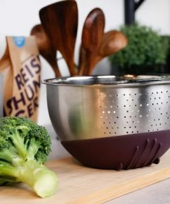 Top 10 ???? Reishunger Rijstzeef Uit Roestvrij Staal - Vergiet Voor Het Wassen Van Rijst En Groenten - Met Anti-slip Siliconen Bodem ✨ -Bourgogne Shop 550x412 62