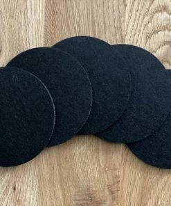 Hete verkoop ???? Merkloos Onderzetters Voor Glazen - Set Van 16 Onderzetters - Vilt Zwart - Rond ???? 5 Hete verkoop ???? Merkloos Onderzetters Voor Glazen - Set Van 16 Onderzetters - Vilt Zwart - Rond ???? -Bourgogne Shop 550x412 88