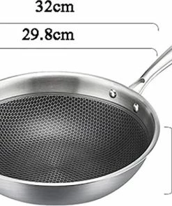 Uitgang ✨ MONOO Luxe Honingraat Wokpan Met Deksel - 32cm - Inductie - Compound Steel Wok ???? 25 Uitgang ✨ MONOO Luxe Honingraat Wokpan Met Deksel - 32cm - Inductie - Compound Steel Wok ???? -Bourgogne Shop 550x414 2