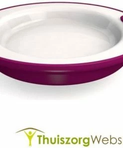 Groothandel ???? Ornamin Warmhoudbord Wit/Blauw Voor Senioren / Parkinson ???? -Bourgogne Shop 550x420 3