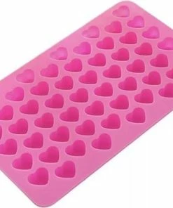Beste Verkoop ✔️ Akyol Siliconen Vorm Hartjes- Hartjes- Roze - Chocolade Hartjes - Mini - Bakken-verkoeling - Ijsblokjes - Siliconen Mal Ijsblokjes-siliconen Mal Hart -chocolade Vormpjes- Koken -zomer -ijsblokjes - Chocolade Vormpjes - Ijs - Zeep Vormpjes -harten Vorm Zeep ❤️