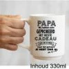 Flash-uitverkoop ???? Merkloos Bedrukte Beker Mok Super Papa Opa Cadeau Vader Koffie Thee Gepersonaliseerde Teksten Geschenk Verjaardag Vaderdag Spreuken Mug Spreuk Quote Tekst ????
