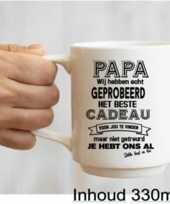 Flash-uitverkoop ???? Merkloos Bedrukte Beker Mok Super Papa Opa Cadeau Vader Koffie Thee Gepersonaliseerde Teksten Geschenk Verjaardag Vaderdag Spreuken Mug Spreuk Quote Tekst ????
