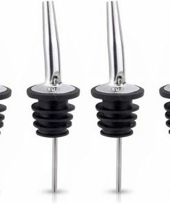 Top 10 ???? Minismus Premium Schenktuit Set Van 4 - Schenkdoppen - Wijn - Fles - Cocktail - 4 Stuks ????