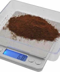 Groothandel ???? Merkloos Professionele Digitale Mini Pocket Weegschaal - 0.1 Gram Tot 2 Kg - Zilver ????