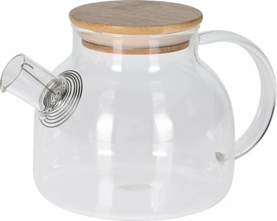 Coupon ???? Excellent Houseware Glazen Theepot 800 Ml Met Filter - Theepotten/theekannen Van Glas ???? 2 Coupon ???? Excellent Houseware Glazen Theepot 800 Ml Met Filter - Theepotten/theekannen Van Glas ???? - Afbeelding 2