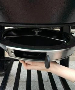 Gloednieuw ???? Apache Grill 21 Inch Kamado BBQ Egg | Houtskool | Zwart | 50cm Grill Oppervlak | Dubbelwandig & Geïsoleerd ✔️ -Bourgogne Shop 550x441 2