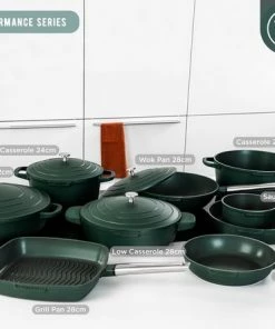 Begroting ⭐ Westinghouse Performance Series Braadpan Inductie - 24cm Kookpan - Oven Geschikt - Groen ✔️ -Bourgogne Shop 550x442