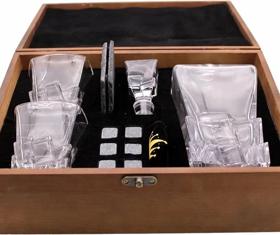 Top 10 ???? Salute Brothers Whiskey Karaf Set Limited Edition - 2 Whiskey Glazen Set - 8 Whiskey Stones - 2 Stenen Onderzetters - Luxe Whisky Cadeauset - Decanteer Karaf Set ???? 9 Top 10 ???? Salute Brothers Whiskey Karaf Set Limited Edition - 2 Whiskey Glazen Set - 8 Whiskey Stones - 2 Stenen Onderzetters - Luxe Whisky Cadeauset - Decanteer Karaf Set ???? - Afbeelding 9