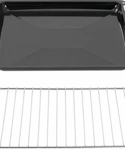 Flash-uitverkoop ⭐ ICQN Bakplaat En Rooster Set Voor Oven - 422x375x30 Mm ????