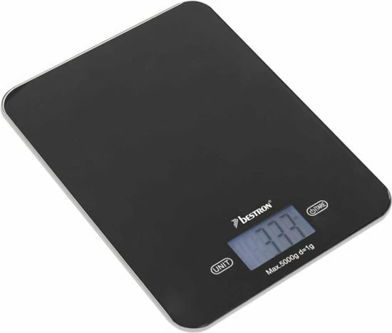 Coupon ???? Bestron Digitaale Keukenweegschaal Met LCD-display, Voor Tot 5 Kg, Inclusief Batterijen, Kleur: Zwart ✔️ 1 Coupon ???? Bestron Digitaale Keukenweegschaal Met LCD-display, Voor Tot 5 Kg, Inclusief Batterijen, Kleur: Zwart ✔️